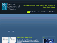 Tablet Screenshot of neuroconsultants.com